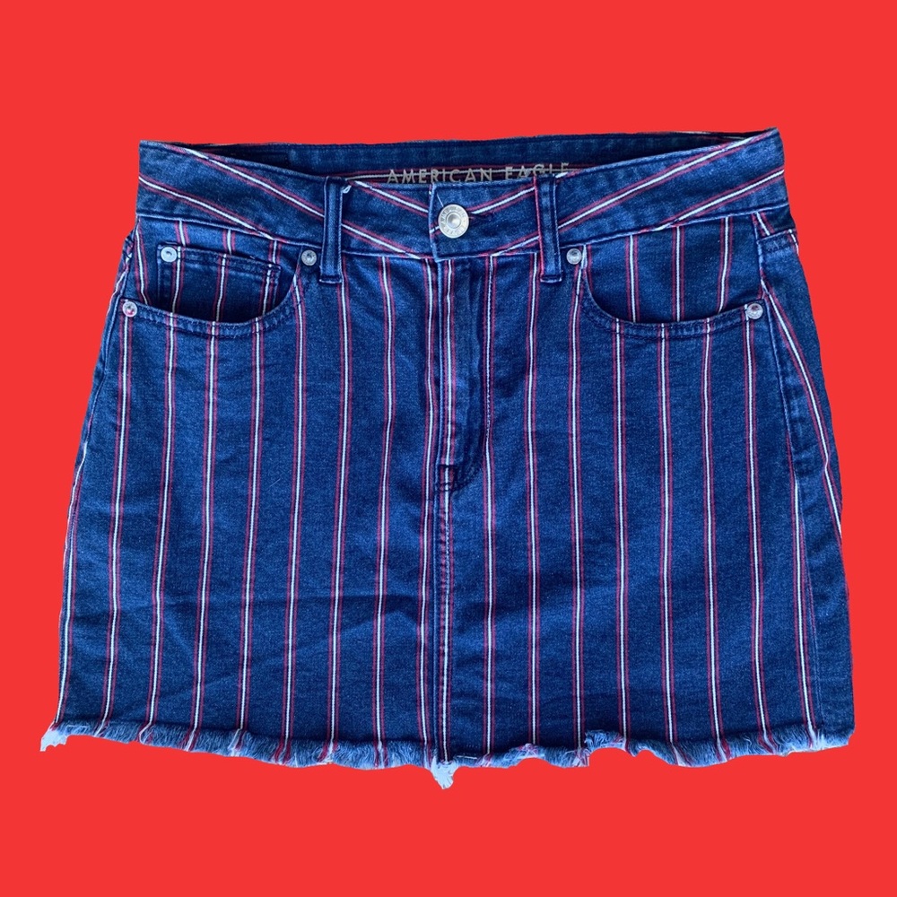 AMERICAN EAGLE pinstripe skirt